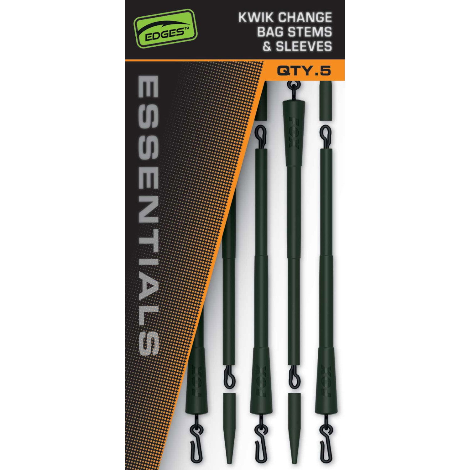 Монтаж за PVA Fox Edges Kwik Change Bag Stems and Sleeves CAC879