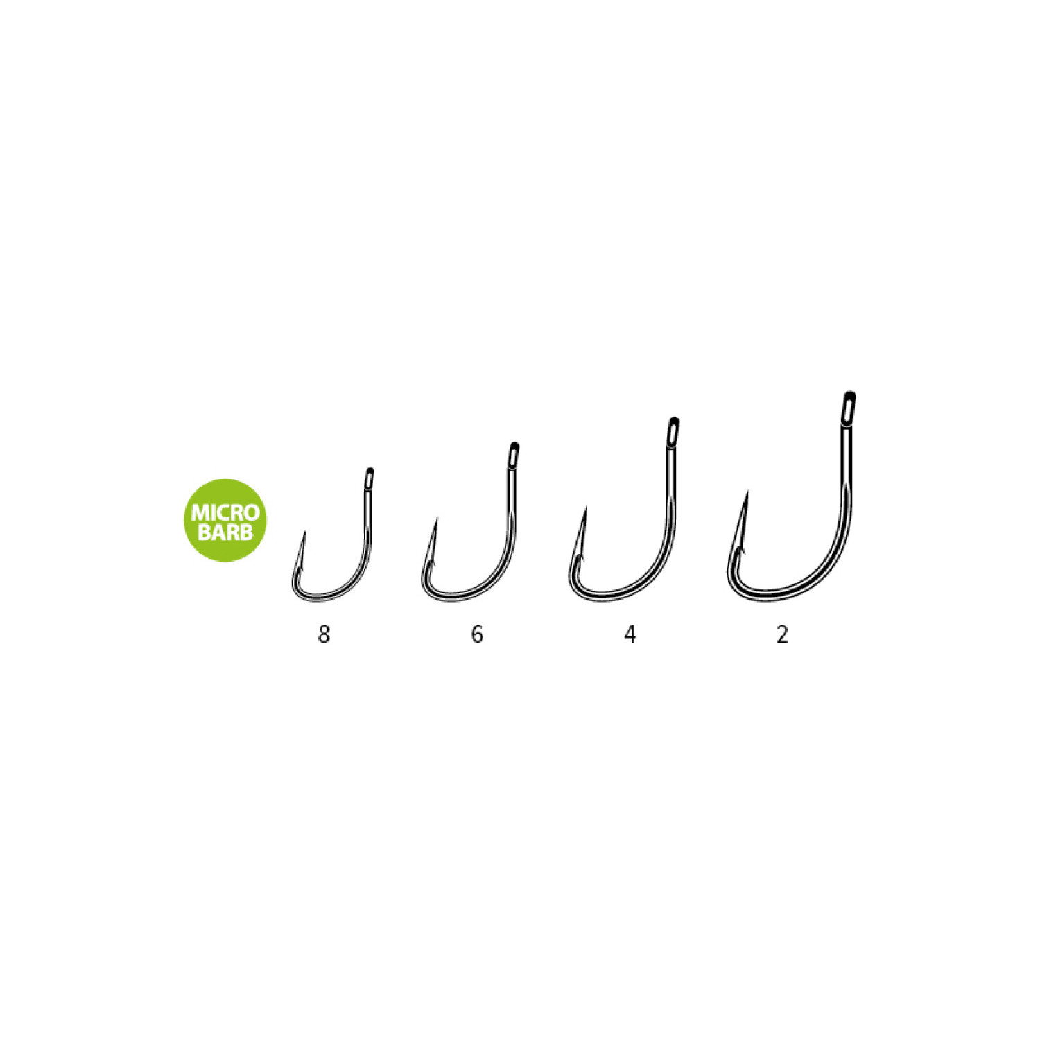 Куки Carp Spirit - Stiff Rig/Chod ACS350061