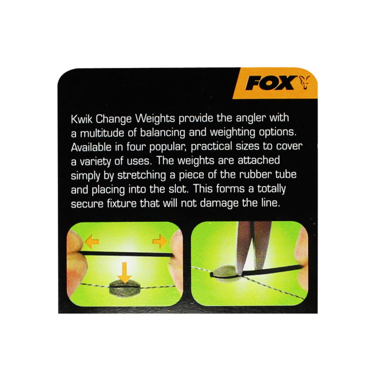 Тежести Fox Kwik Change Pop Up Weights CAC762