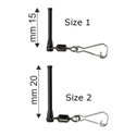 Арт.720 противооплитащ конектор Stonfo Anti Tangle Micro Арт.720