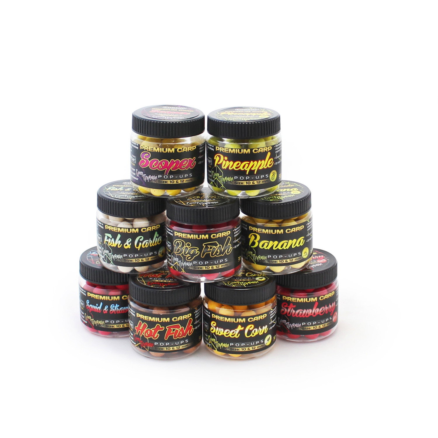 Плуващи топчета Pop-Ups FilStar Premium Carp 951001