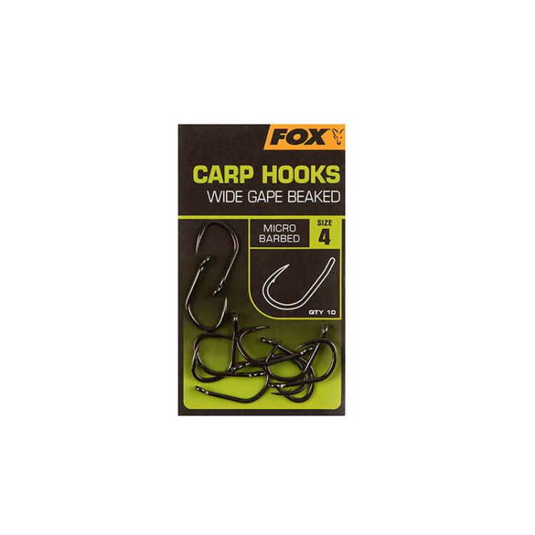 Куки Fox Wide Gape Beaked Carp Hooks CHK227