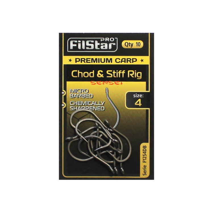 Куки Premium Carp Chod & Stiff Rig F1254DB 951341
