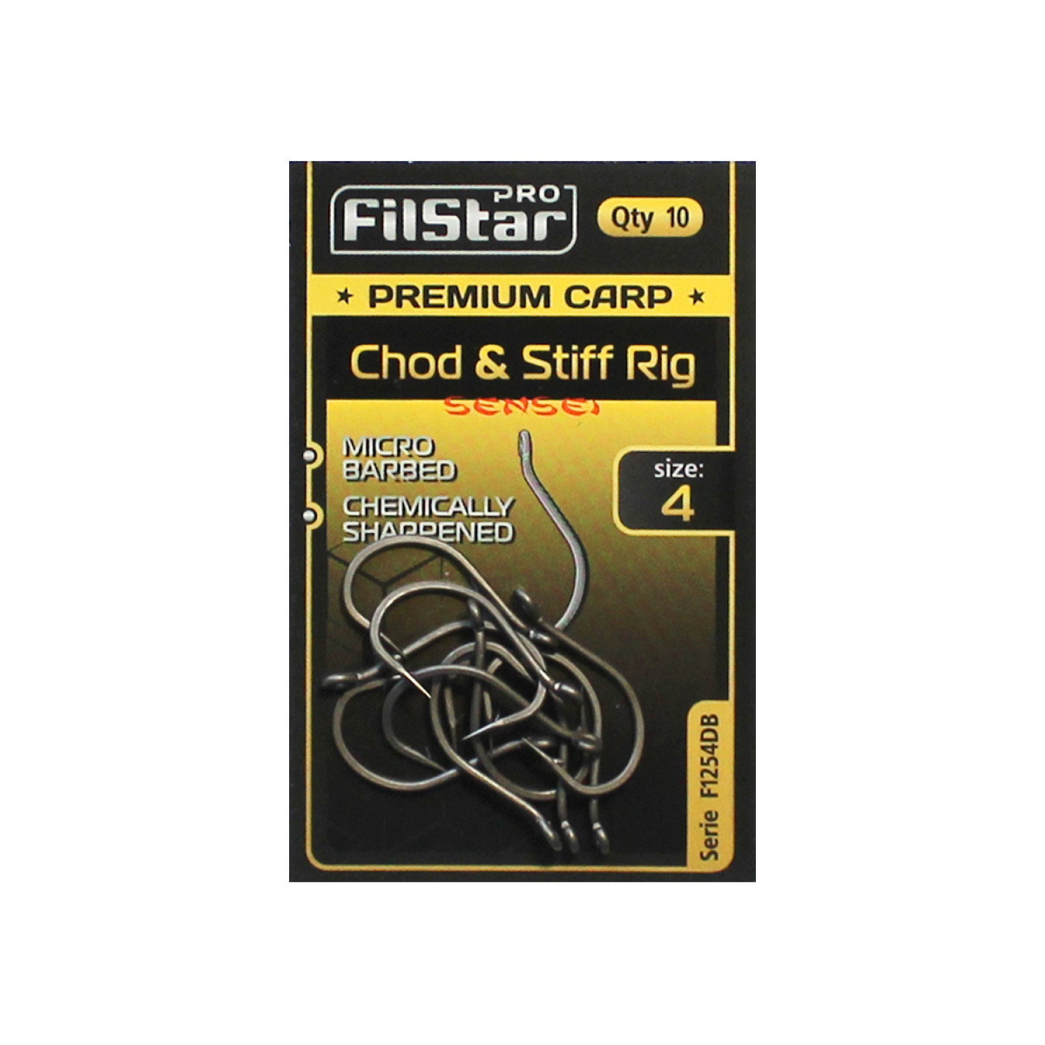 Куки Premium Carp Chod & Stiff Rig F1254DB 951341