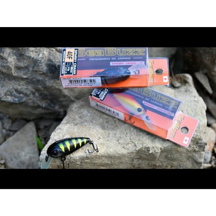 Воблер Sea Buzz Sparky Crank 40F-MR