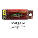 Воблер Sea Buzz River Shad 40F-MR