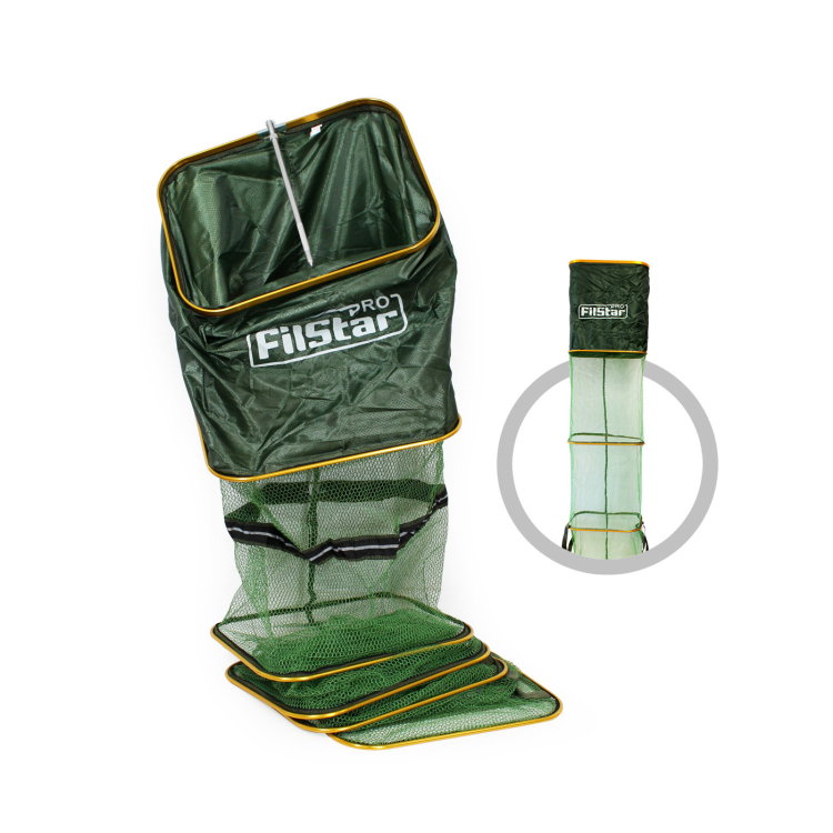 Живарник гумиран с колче Filstar Pro Rubber Net правоъгълен 950987