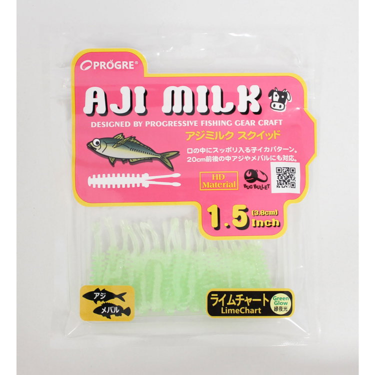 Силикон Aji Milk Squid AM-SQOR