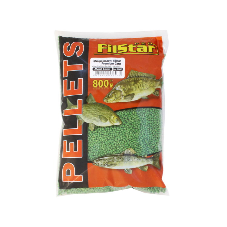 Микро пелети FilStar Premium Carp Method Feeder Micro Pellets 953540