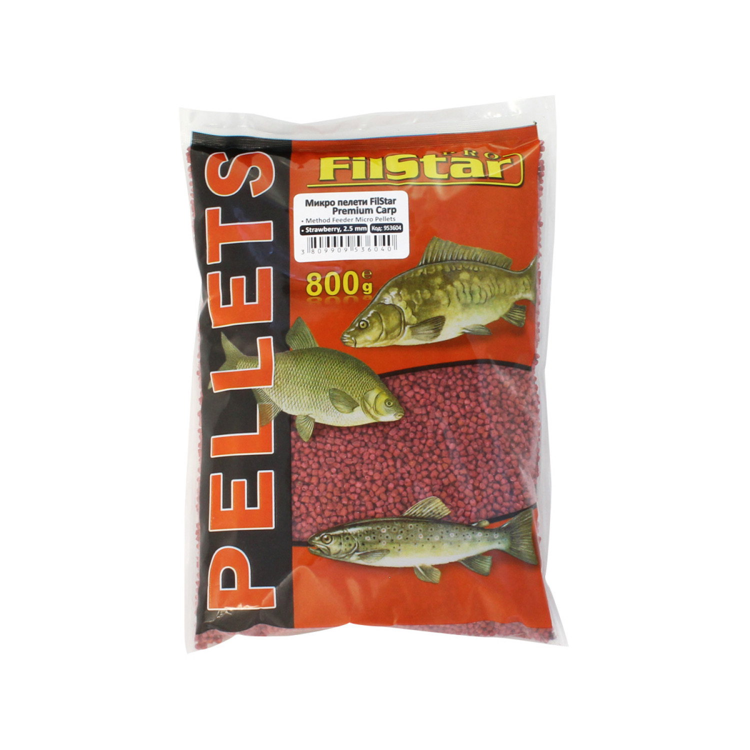 Микро пелети FilStar Premium Carp Method Feeder Micro Pellets 953540