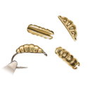 Волфрамово утежнение Filstar Hook Weight/Nymph Body - Worm Shape Worm Shape