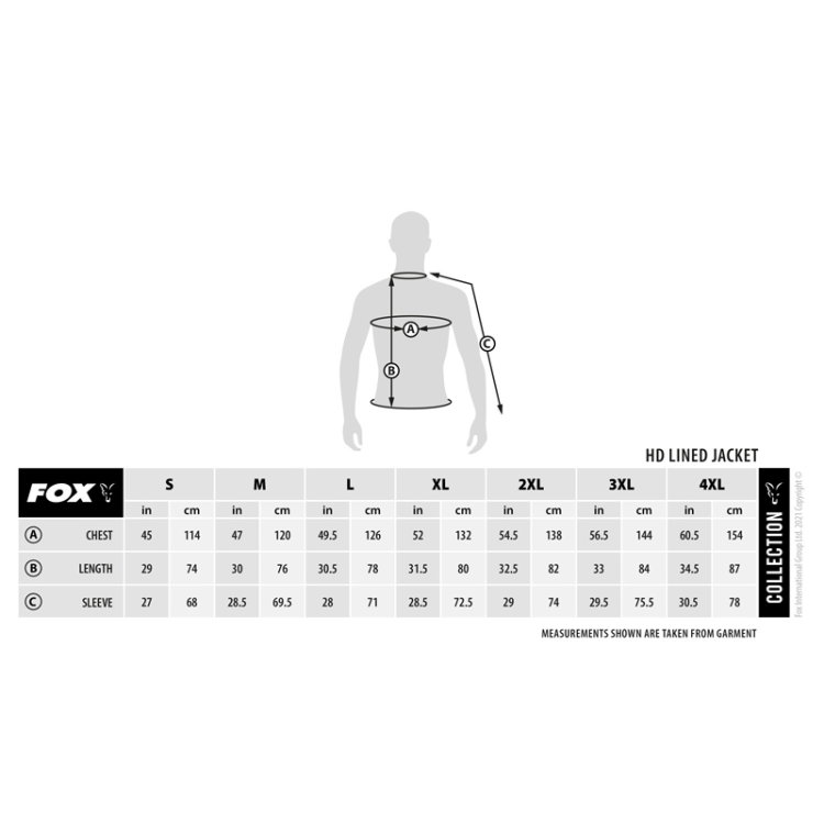 Яке Fox Collection HD Lined Jacket CCL172