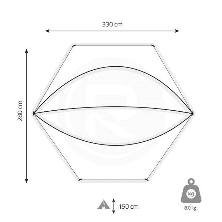 Палатка Faith Inflatable Avatar M1 Dome FAI4404