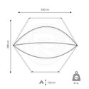 Палатка Faith Inflatable Avatar M1 Dome FAI4404