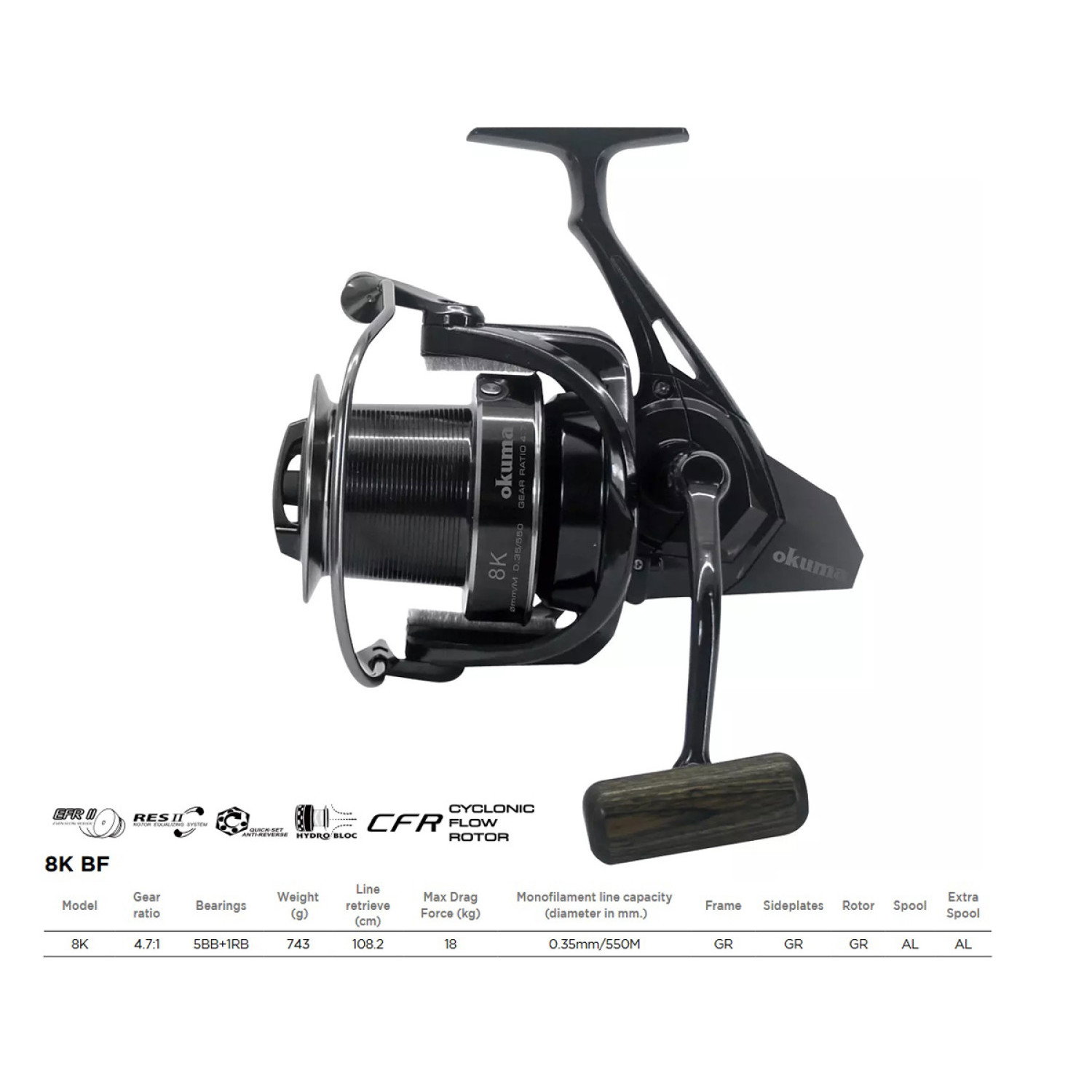 Макара Okuma 8K 8K