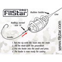 Фидер FilStar InLine Method Feeder - Drop Shape 952647