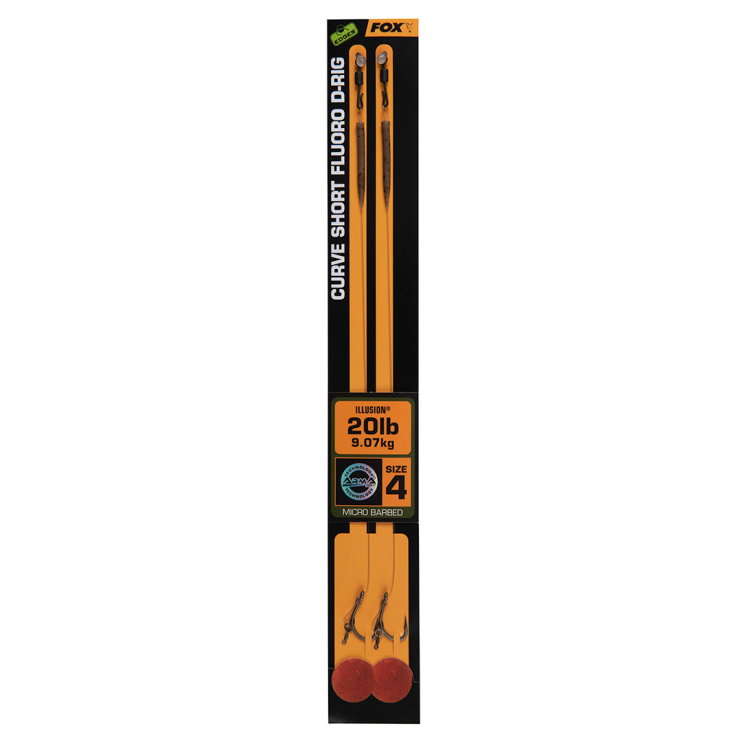 Монтаж Fox Curve Short Fluoro D-Rigs CCR185
