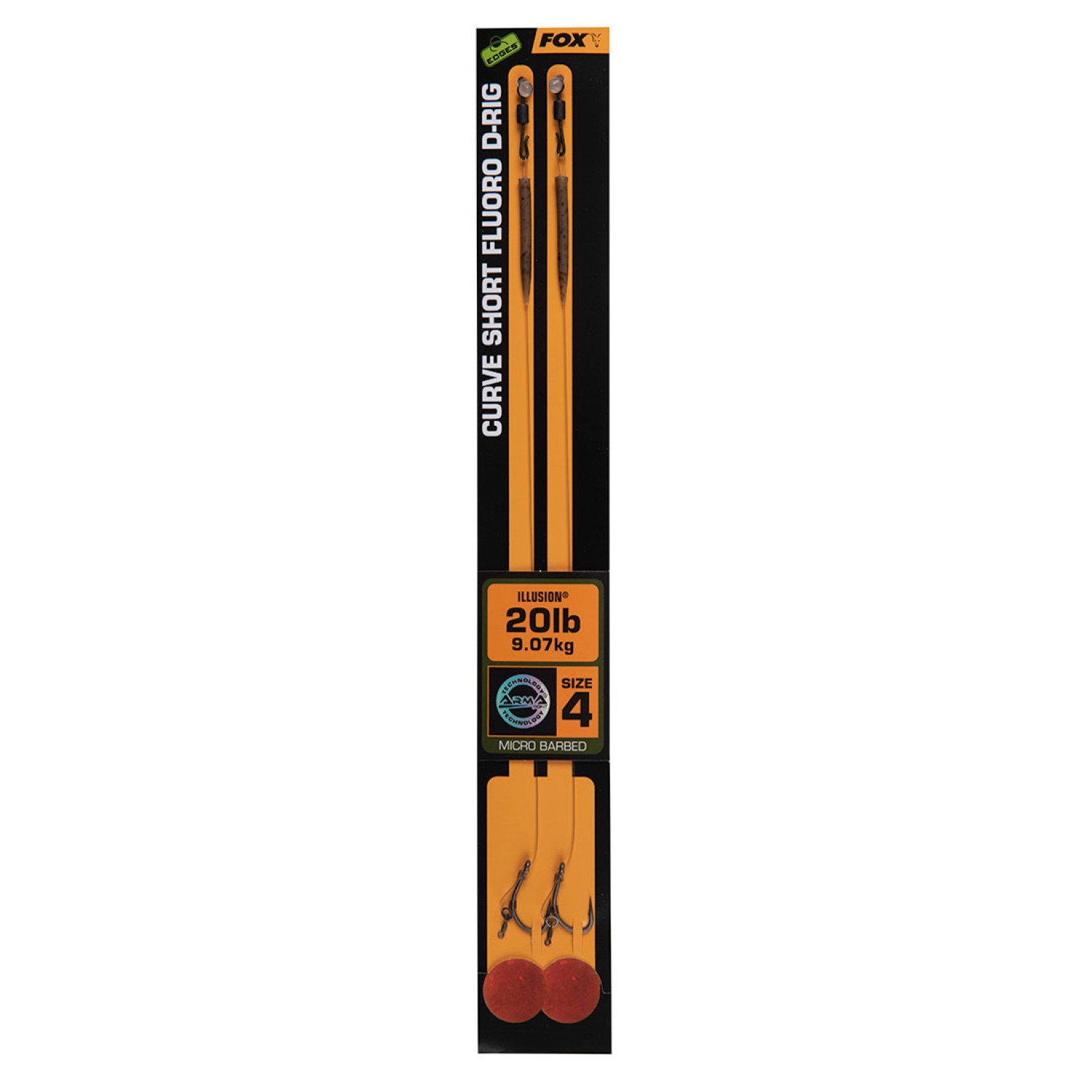 Монтаж Fox Curve Short Fluoro D-Rigs CCR185