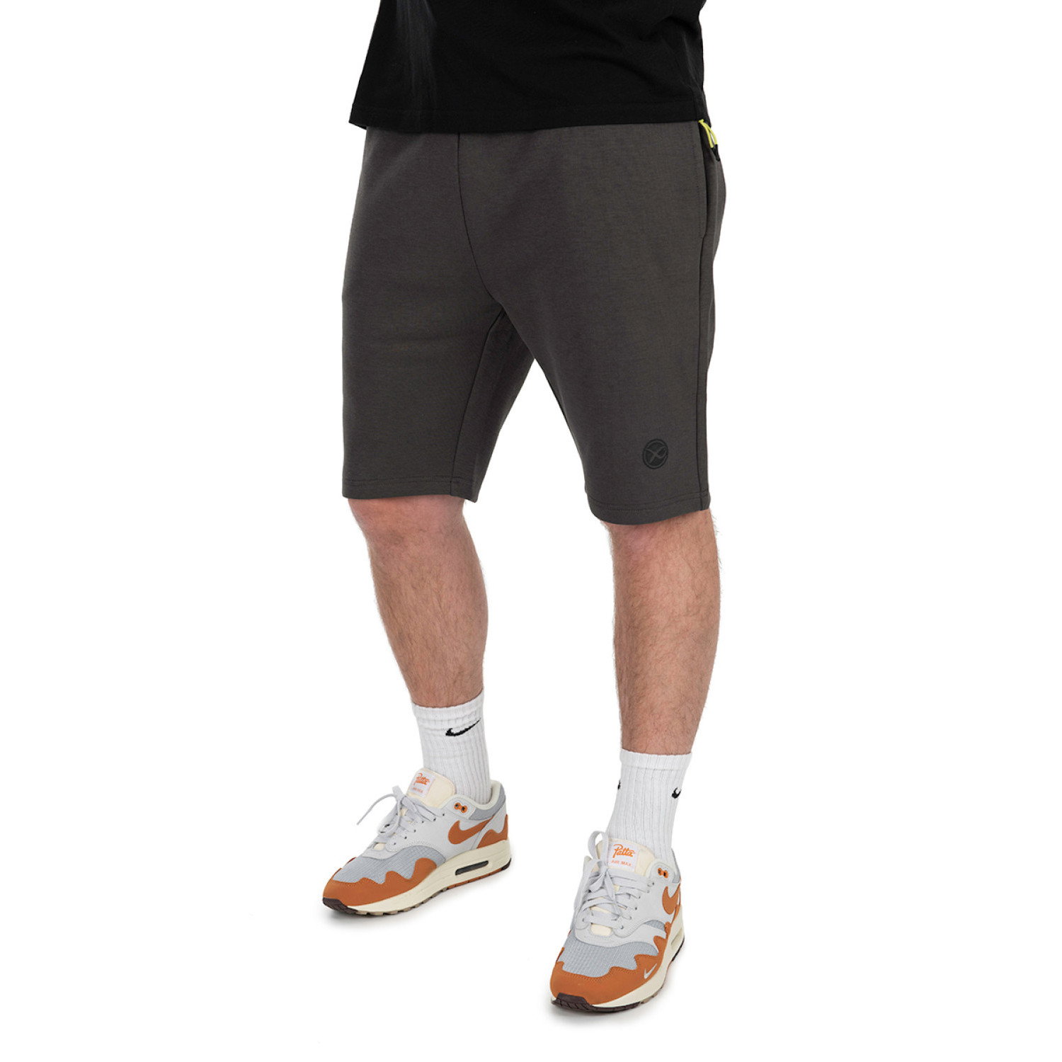 Къси панталони Matrix Jogger Shorts, Dark Grey / Lime GPR313