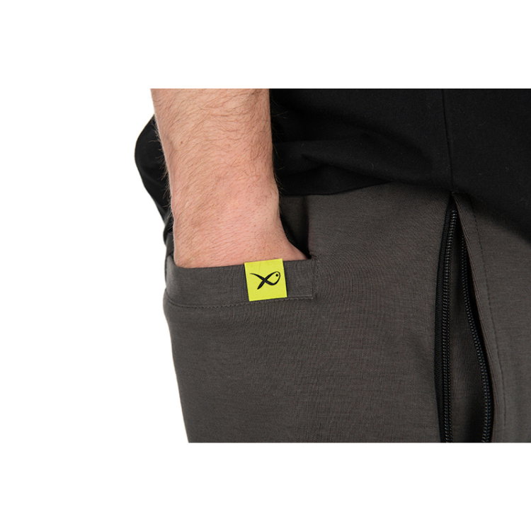 Къси панталони Matrix Jogger Shorts, Dark Grey / Lime GPR313