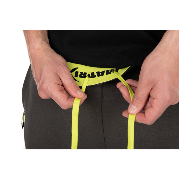 Къси панталони Matrix Jogger Shorts, Dark Grey / Lime GPR313