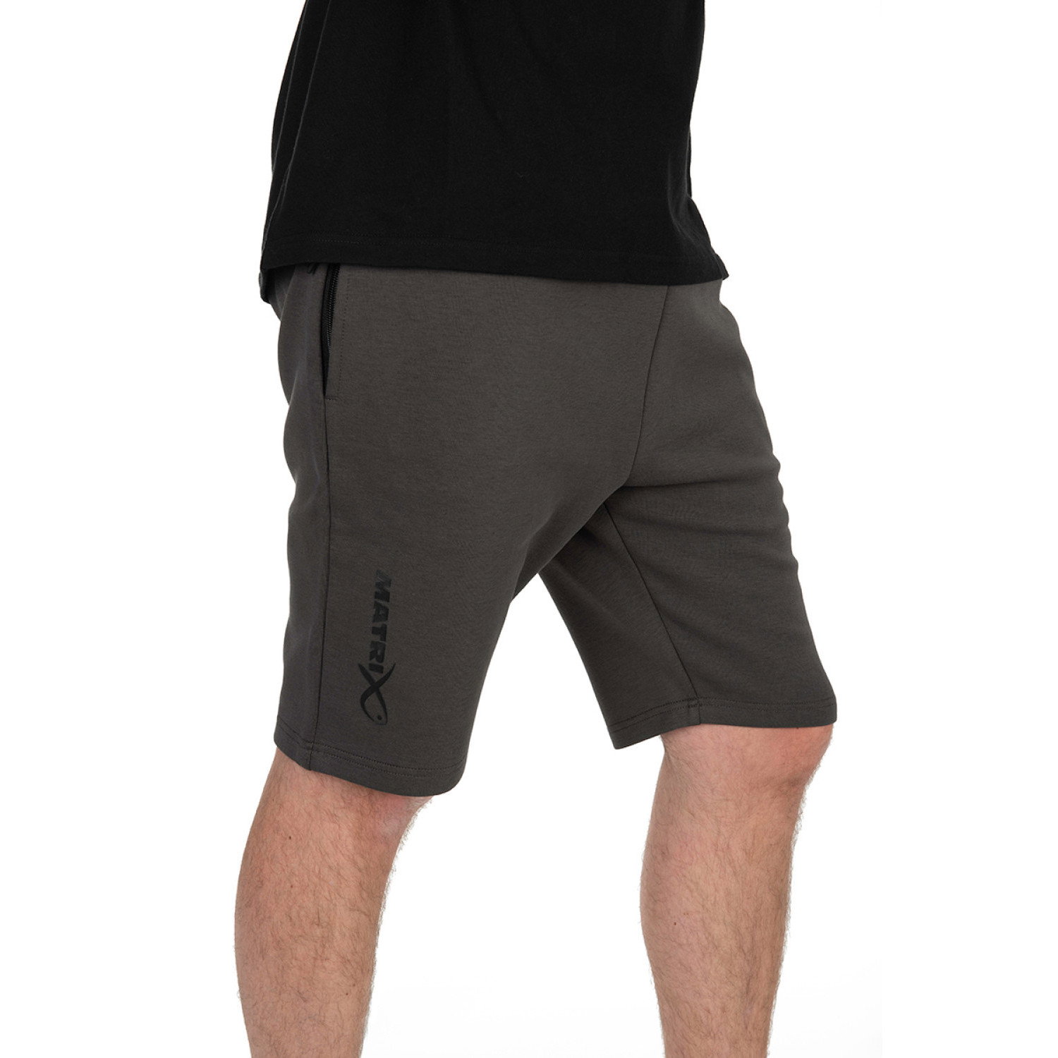 Къси панталони Matrix Jogger Shorts, Dark Grey / Lime GPR313