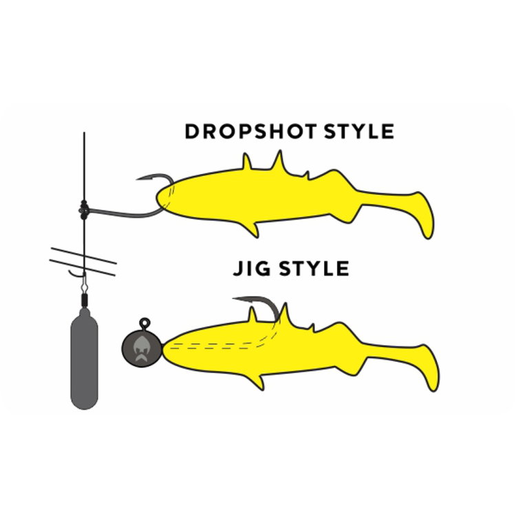 Силикон Westin Stanley the Stickleback Shadtail P117-317-006