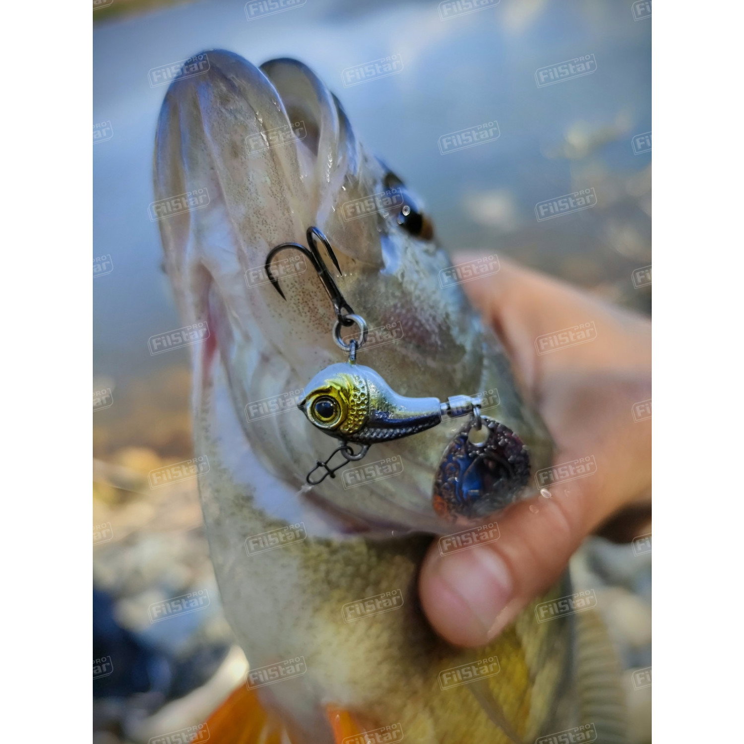 Спинер Westin DropBite Tungsten Spin Tail Jig P101-122-076