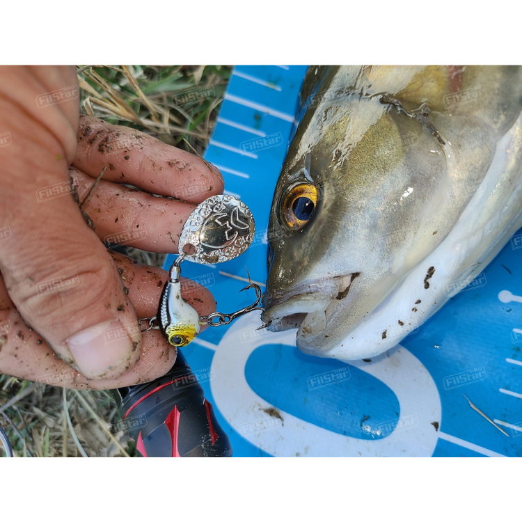 Спинер Westin DropBite Tungsten Spin Tail Jig P101-122-076