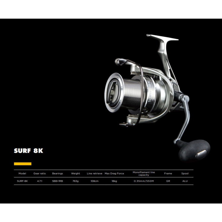 Макара Okuma 8K Surf SURF-8K