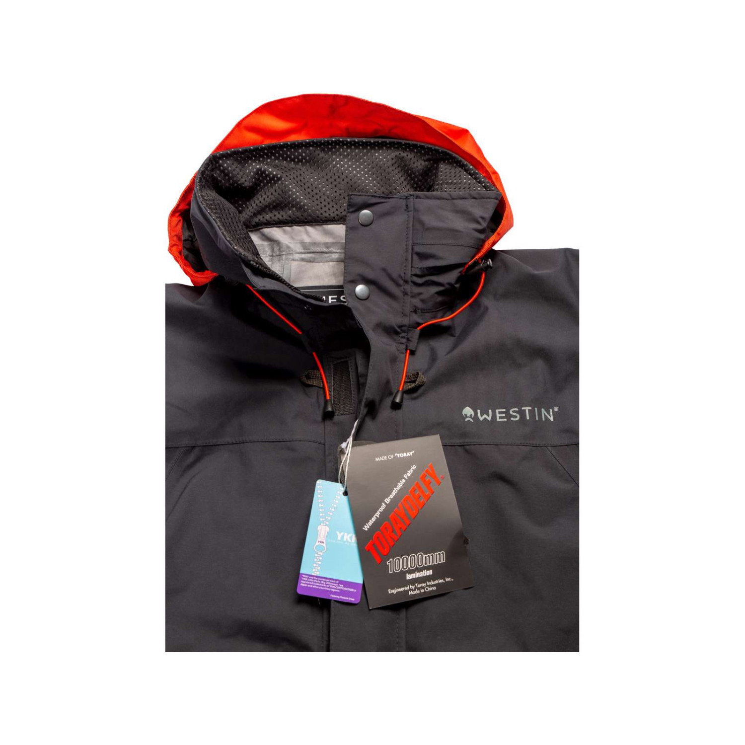 Яке Westin W6 Rain Jacket Steel Black A86-554-XXL