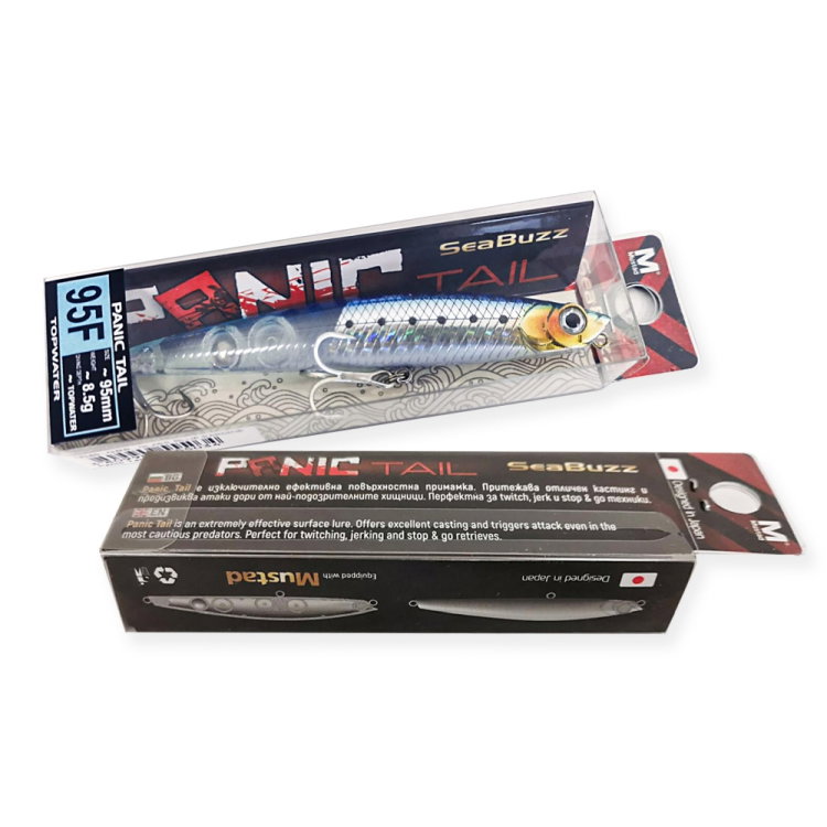 Воблер Sea Buzz Panic Tail 95F 955503
