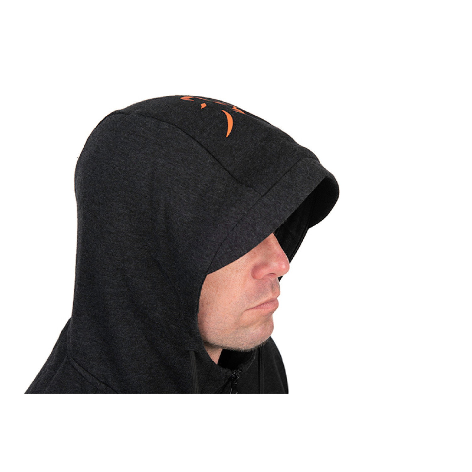 Суичър Fox Collection LW Hoody Black & Orange CCL191