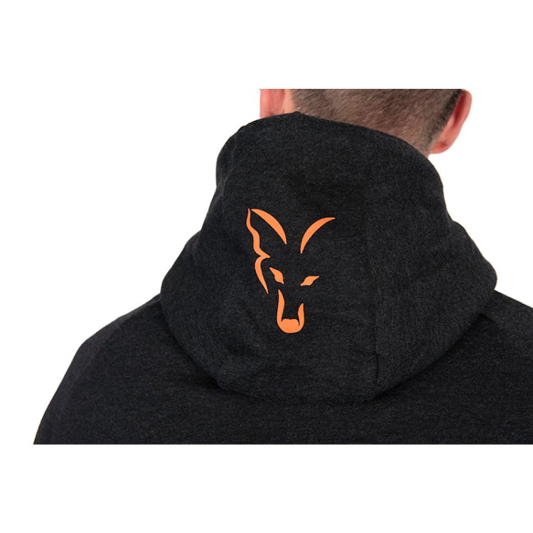 Суичър Fox Collection LW Hoody Black & Orange CCL191