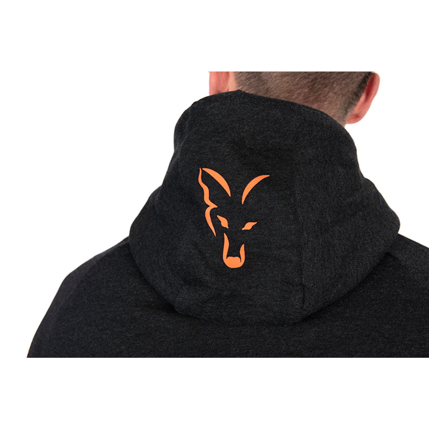 Суичър Fox Collection LW Hoody Black & Orange CCL191