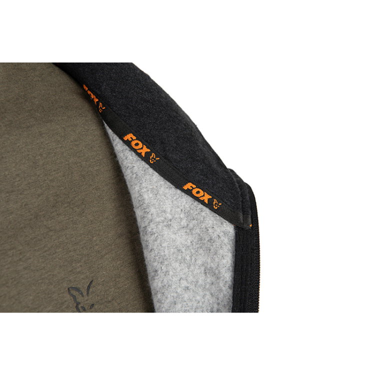 Суичър Fox Collection LW Hoody Black & Orange CCL191
