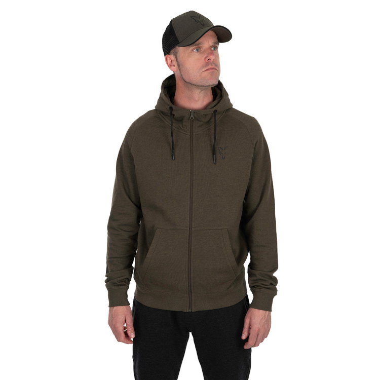 Суичър Fox Collection LW Hoody Green & Black CCL200