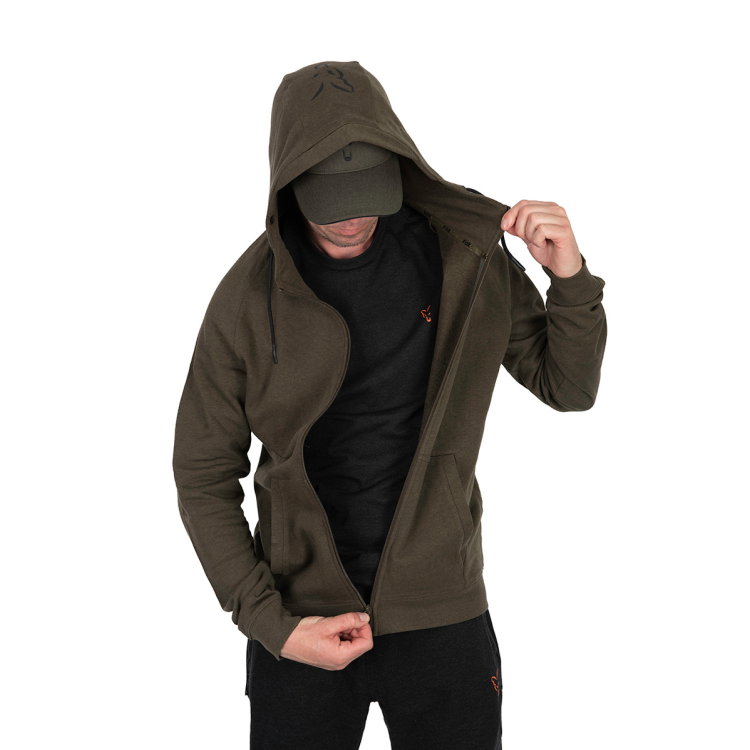 Суичър Fox Collection LW Hoody Green & Black CCL200