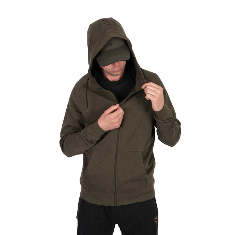 Суичър Fox Collection LW Hoody Green & Black CCL200