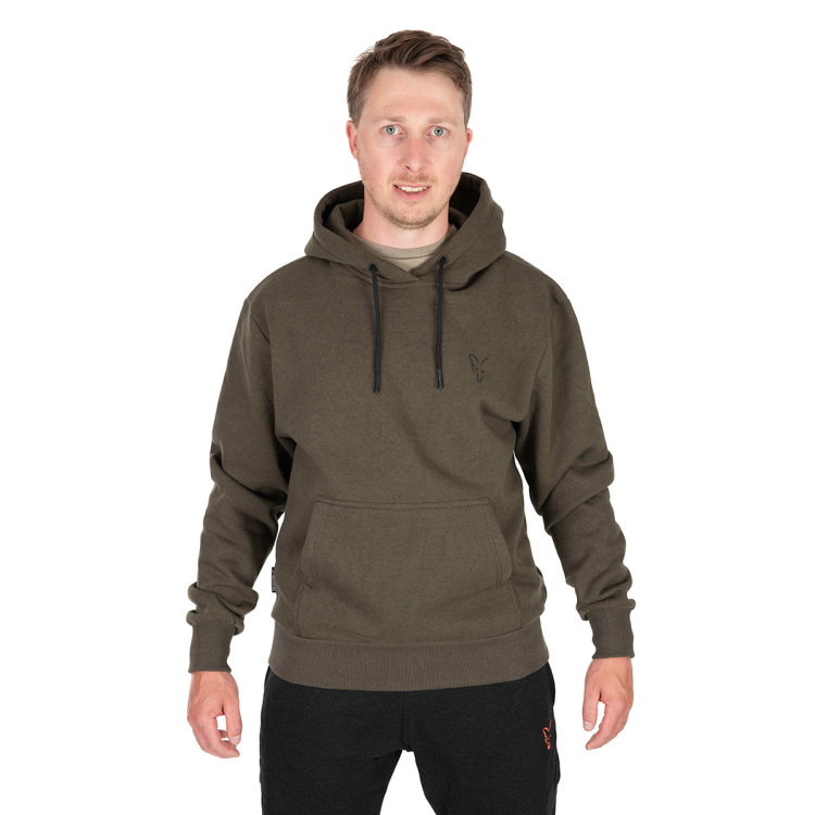 Суичър Fox Collection Hoody Green And Black CCL233