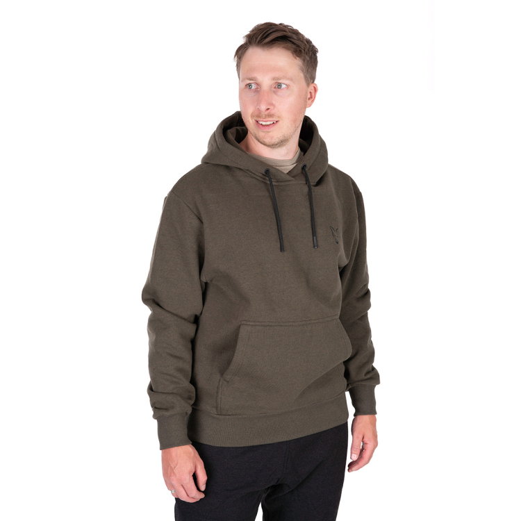 Суичър Fox Collection Hoody Green And Black CCL233