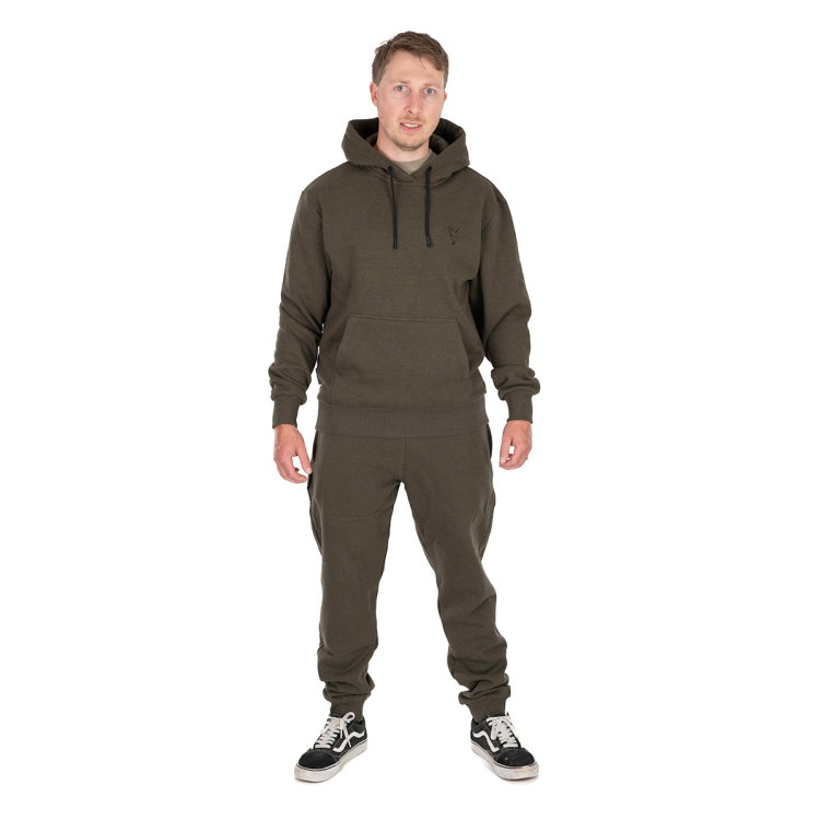 Суичър Fox Collection Hoody Green And Black CCL233