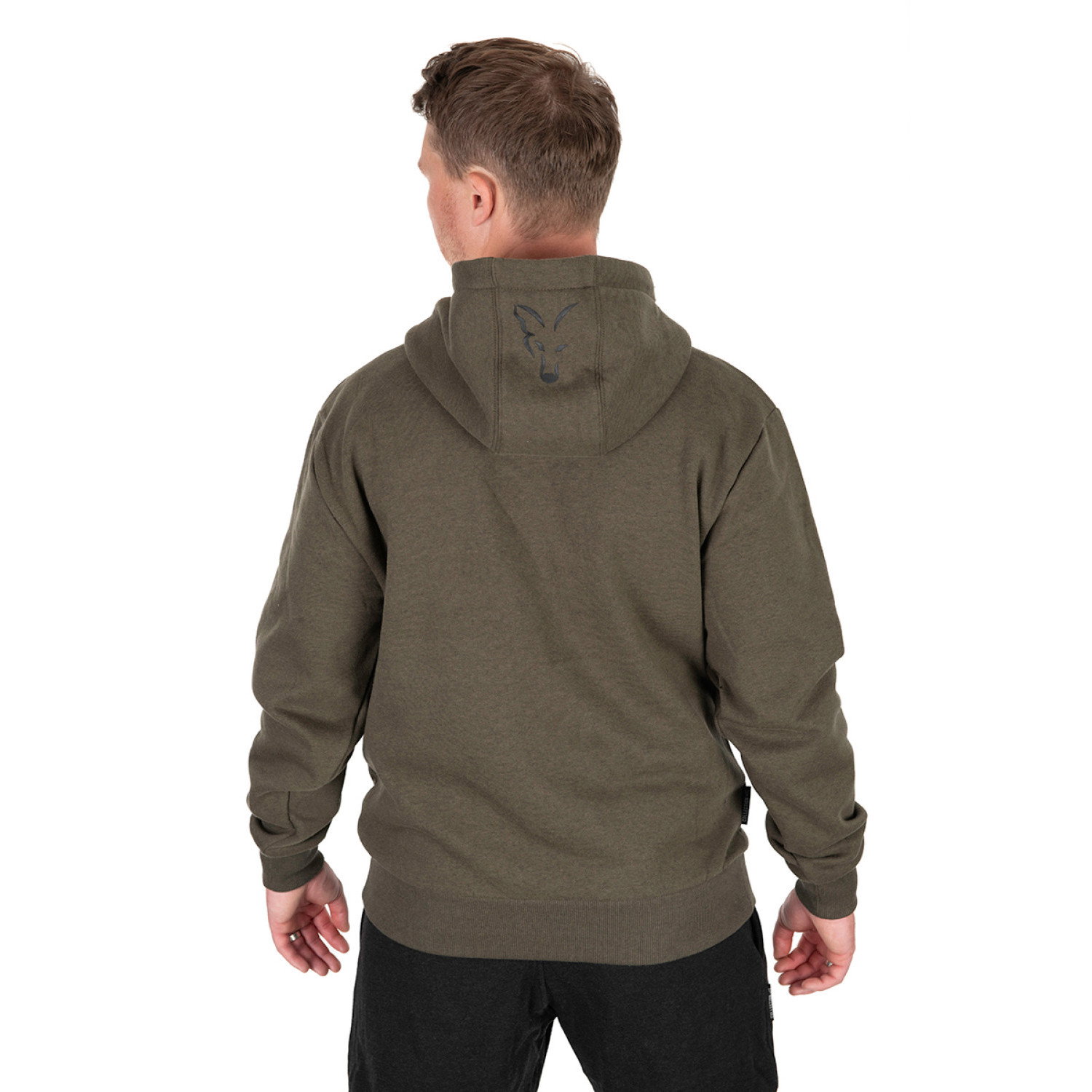 Суичър Fox Collection Hoody Green And Black CCL233