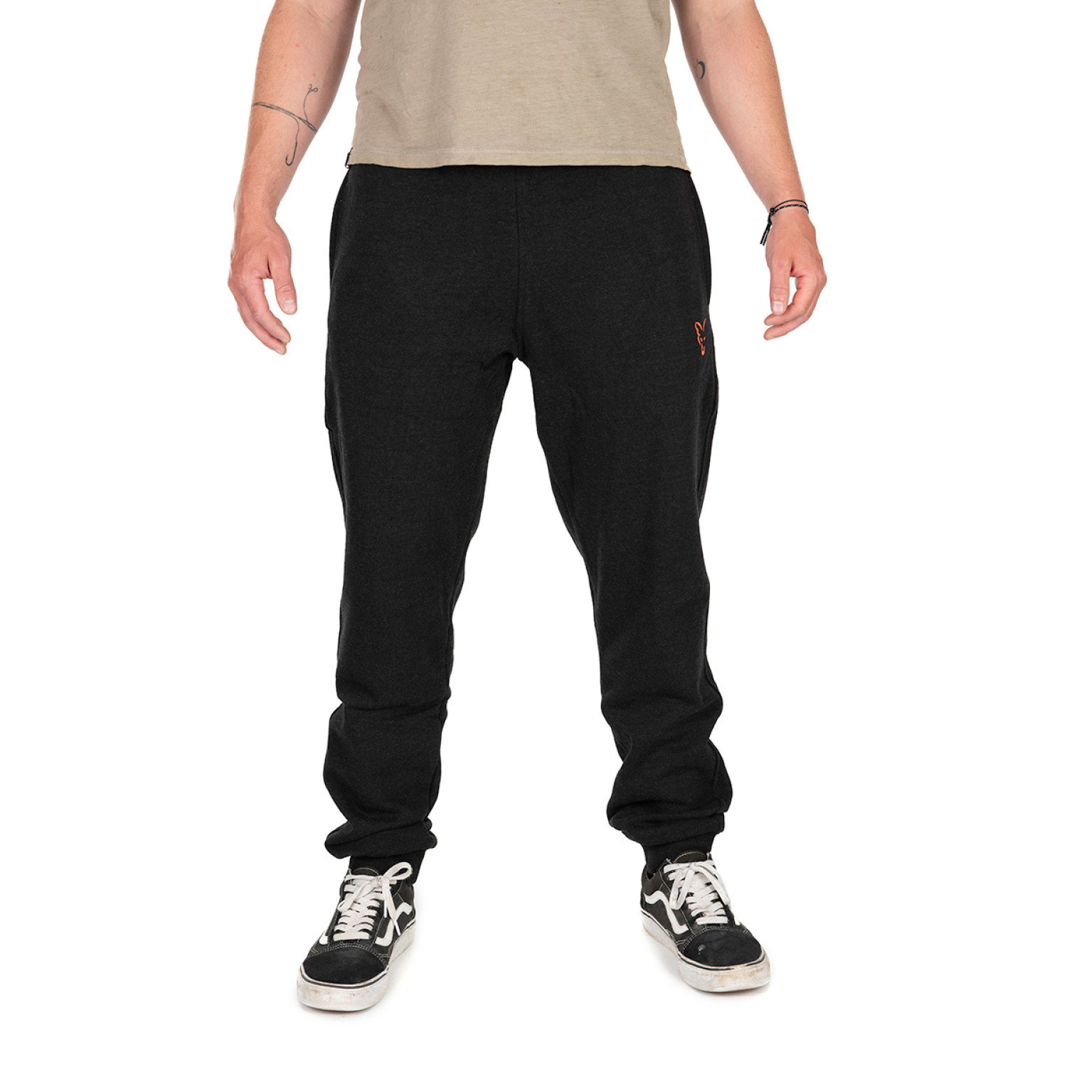 Панталон Fox Collection Jogger Black And Orange CCL241