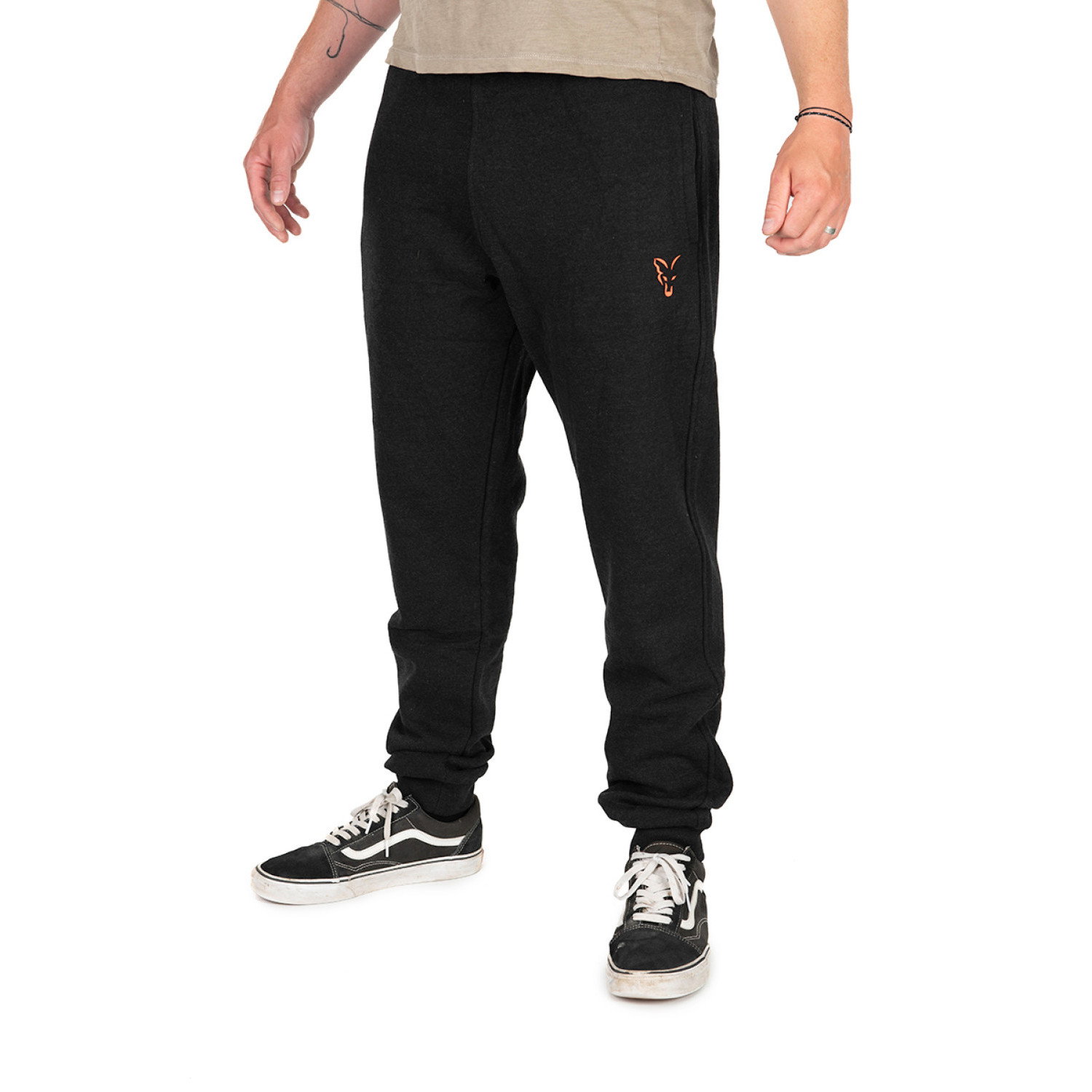 Панталон Fox Collection Jogger Black And Orange CCL241