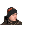 Шапка Fox Collection Beanie Hat - Black & Orange CHH019