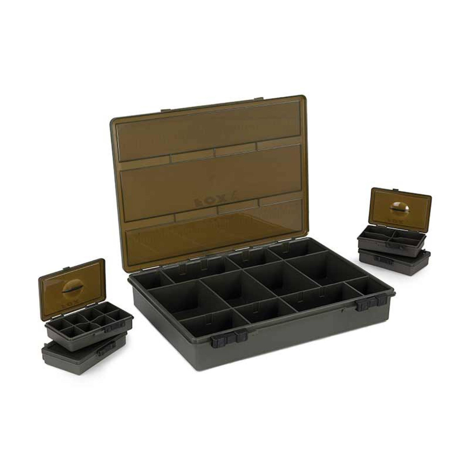 Кутия Fox EOS Carp Large Tackle Box Loaded CBX097
