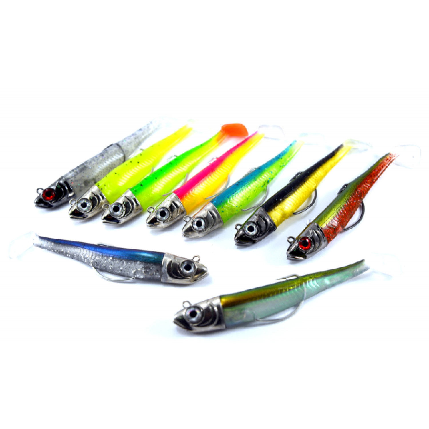 Силикон GT-Bio Roller Shad - Combo - с глава GB-RS165-1067