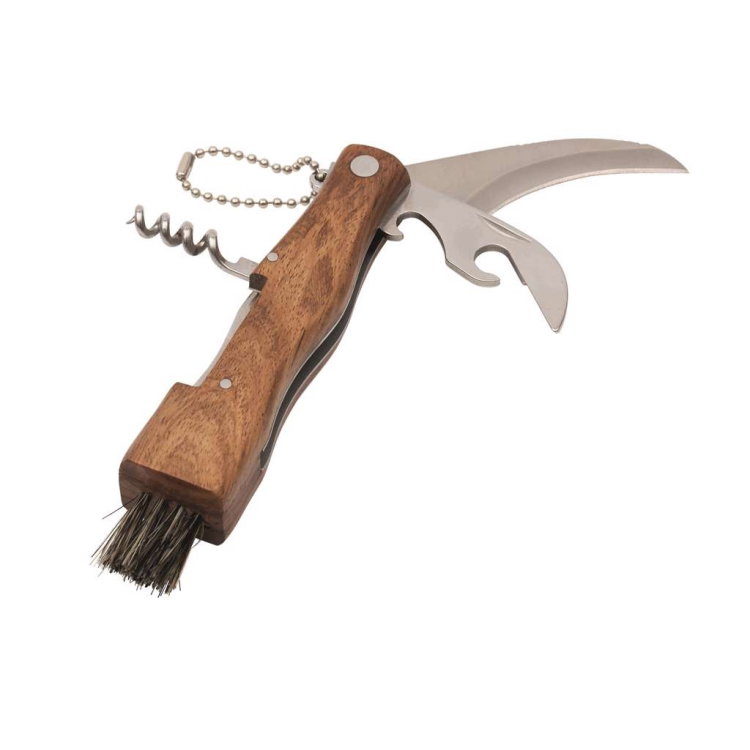 Нож за гъби Kinetic Mushroom Knife with Brush G239-246-OS