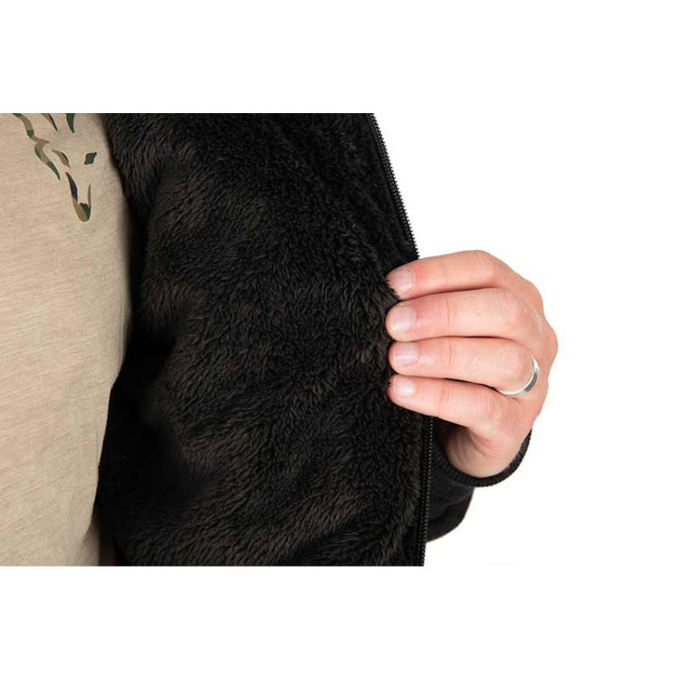 Яке Fox Collection Sherpa Jacket Black & Orange CCL276